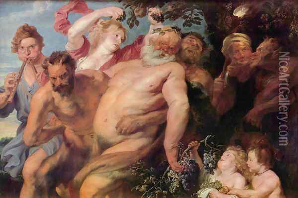 Triumph of Silen Oil Painting - Sir Anthony Van Dyck