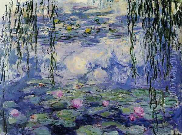 Water Lilies40 Oil Painting - Claude Oscar Monet