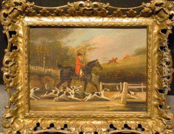 Hunting Scenes: Four Oil Painting - William Forrest