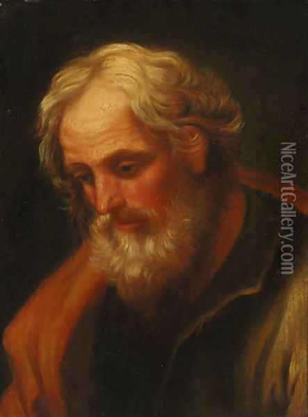 Saint Joseph Oil Painting - Guido Reni