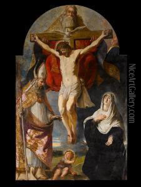The Crucifixion Oil Painting - Gaspar De Crayer