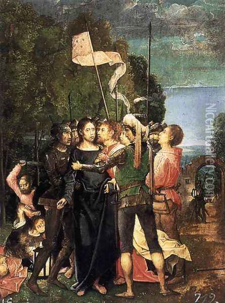 Capture Of Christ Oil Painting - Juan De Flandes