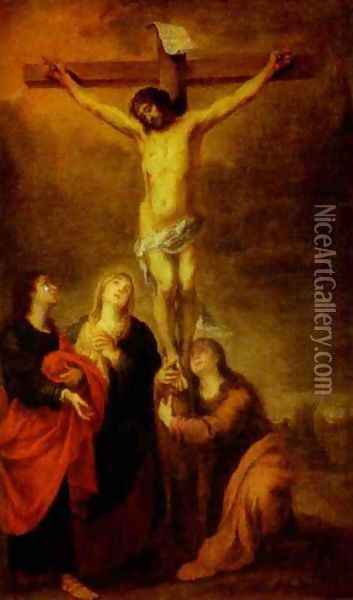 Crucifixion Oil Painting - Bartolome Esteban Murillo