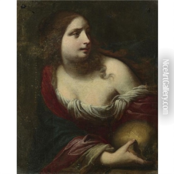 Mary Magdalene Oil Painting - Simone Pignoni