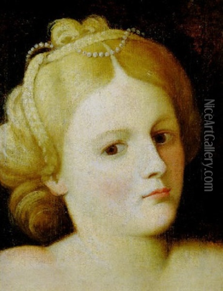 Bildnis Einer Jungen Dame Oil Painting - Bernardino Licinio