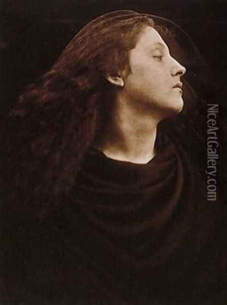 Call and I follow Oil Painting - Julia Margaret Cameron