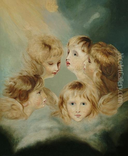 Putto Oil Painting - Sir Thomas Lawrence
