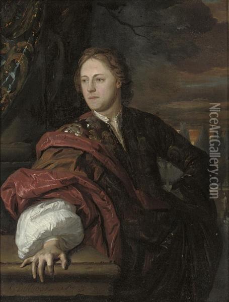 Portrait Of A Man Oil Painting - Karel De Moor