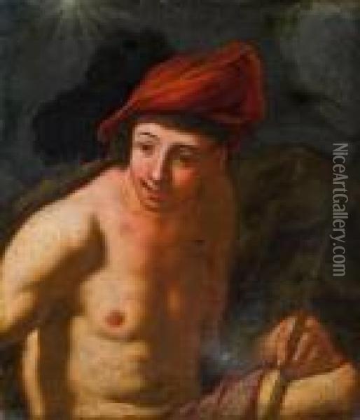 Johannes Der Taufer Oil Painting - Giovanni Battista Piazzetta
