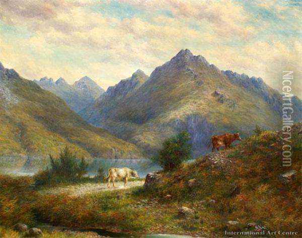 A Midsummer Day Oil Painting - John Elder Moultray