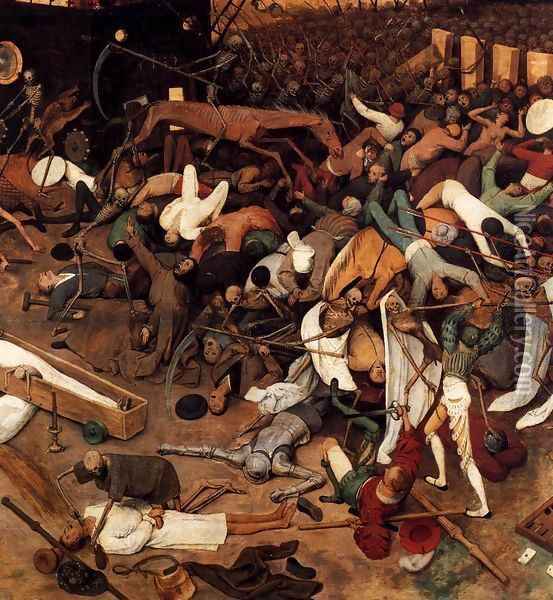 The Triumph of Death (detail) Oil Painting - Pieter the Elder Bruegel