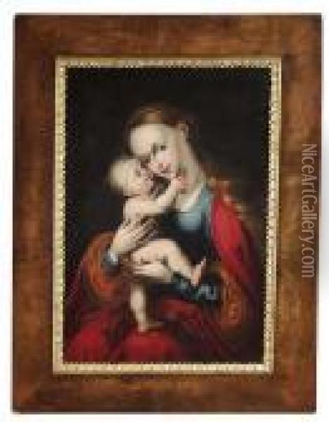 Cranach, Lucas The Elder . The Virgin Mother. Oil/canvas/canvas Oil Painting - Lucas The Elder Cranach