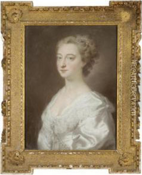 Various Properties
 

 
 
 

 
 Portrait Of Lady Elizabeth Spencer, Countess Of Pembroke (1737-1831) Oil Painting - Hoare, William, of Bath