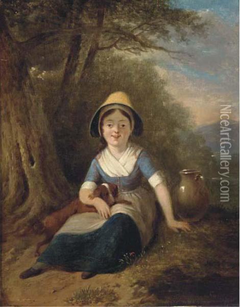 The Little Water-maid Oil Painting - William Collins