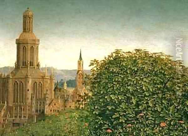 The Ghent Altarpiece Oil Painting - Hubert & Jan van Eyck