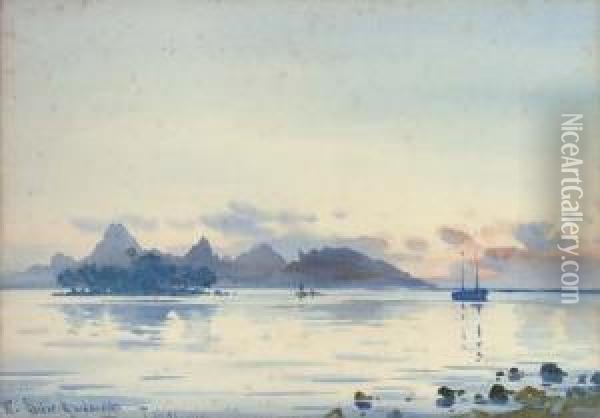 Tahiti Oil Painting - William Alister Macdonald