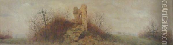 Ruines Oil Painting - Georgette Agutte