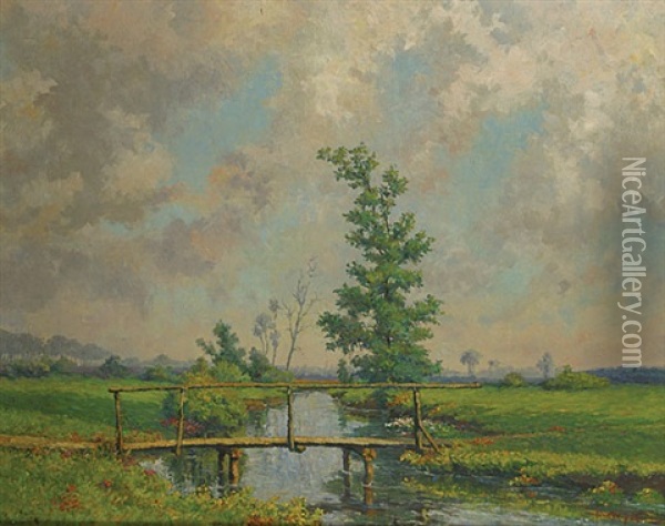 De Vonder Oil Painting - Jaak van Wyck