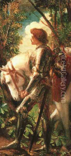 Sir Galahad 2 Oil Painting - George Frederick Watts