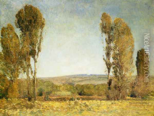 Golden Afternoon Oil Painting - Childe Hassam