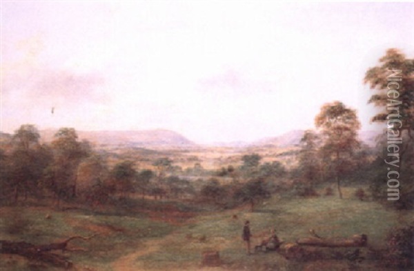 Yarra Valley Oil Painting - Henry C. Gritten