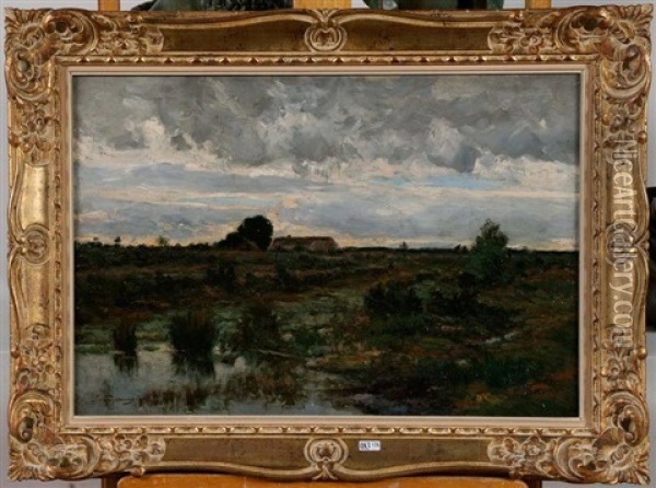 Paysage De Campine Oil Painting - Joseph Theodore Coosemans