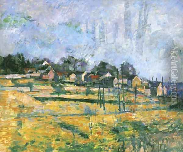 Paysage 2 Oil Painting - Paul Cezanne