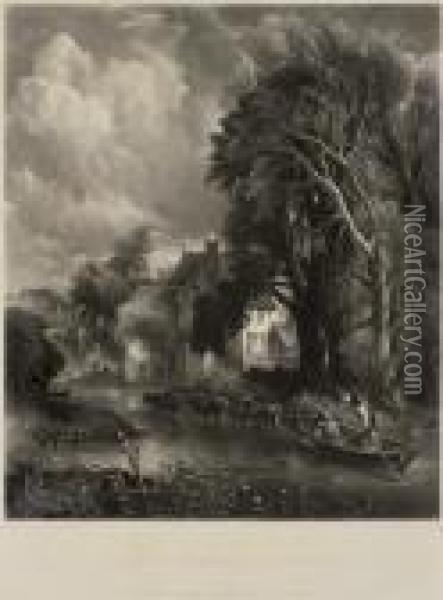 The Valley Farm Oil Painting - John Constable