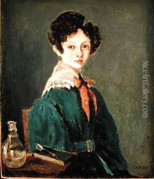 Mme Lemaistre Oil Painting - Jean-Baptiste-Camille Corot