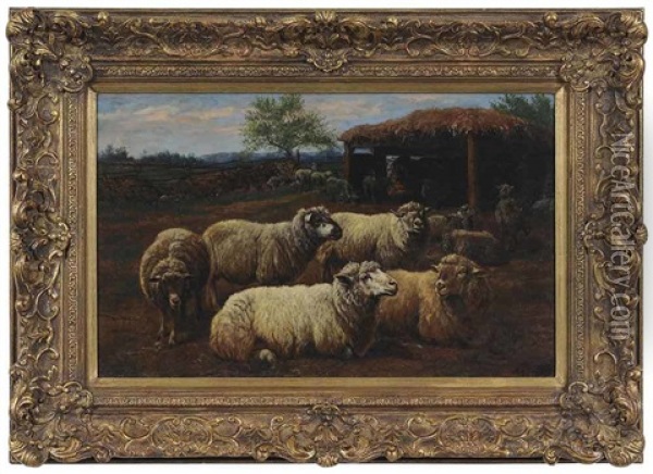 The Fold Oil Painting - Arthur Fitzwilliam Tait