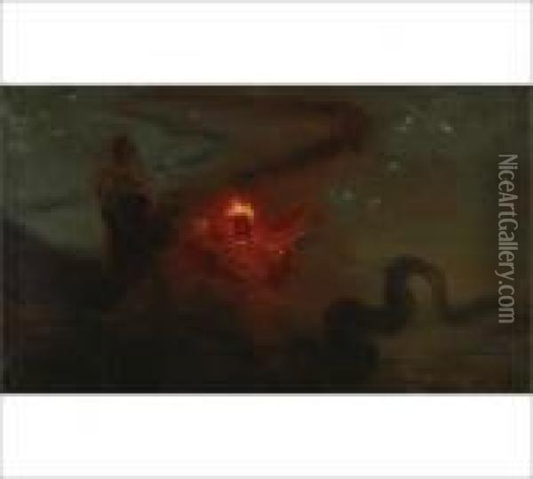 Darkness Oil Painting - Ilya Efimovich Efimovich Repin