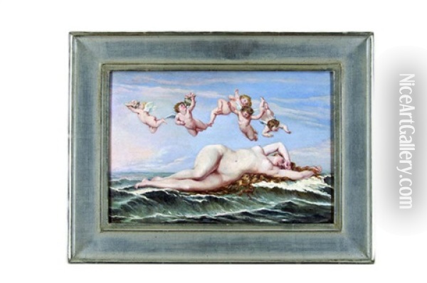 Die Geburt Der Venus Oil Painting - Alexandre Cabanel