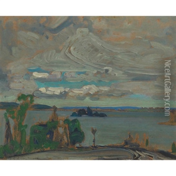 William's Island, Georgian Bay Oil Painting - James Edward Hervey MacDonald