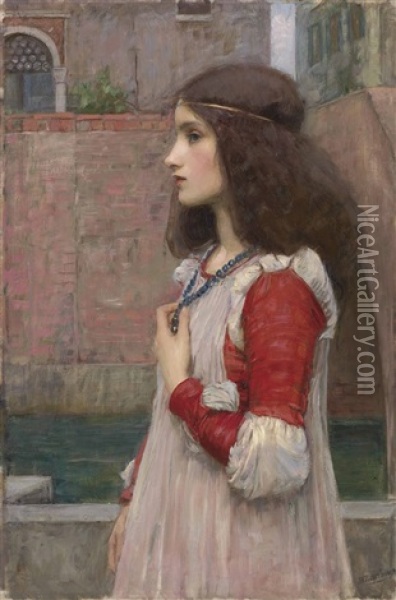 Juliet Oil Painting - John William Waterhouse