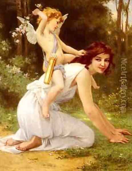 Cupids Folly Oil Painting - Guillaume Seignac