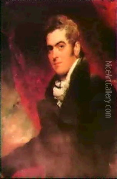 Portrait Of William Dacres Adams Oil Painting - Thomas Lawrence