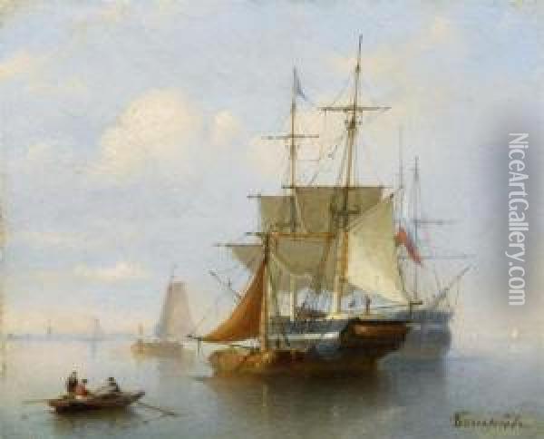 Marine. Oil Painting - Aleksei Petrovit Bogoljubov