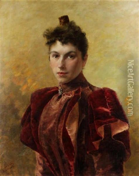 Irene Von Hessen Und Bei Rhien, 1893 Oil Painting - Felix Possart