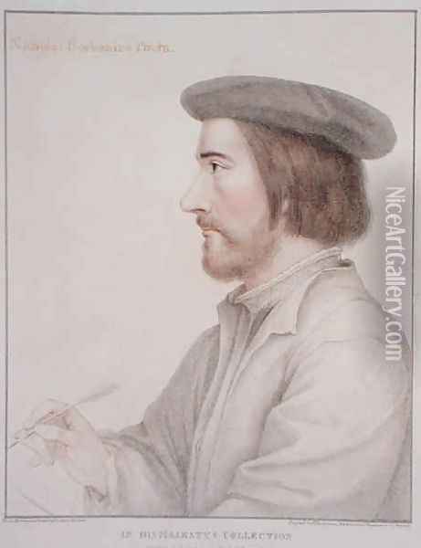 Nicholas Borbonius 1503-50 Oil Painting - Hans Holbein the Younger
