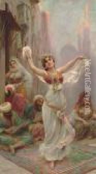 The Dancer Oil Painting - Fabbio Fabbi