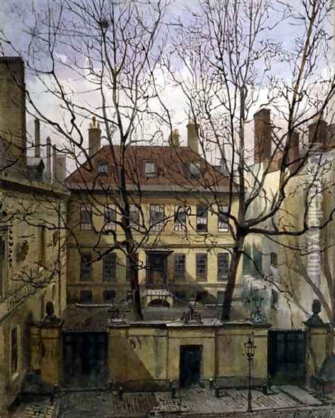The Deanery, 1881 Oil Painting - John Crowther