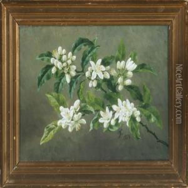 Branch Inbloom Oil Painting - Anthonie, Anthonore Christensen