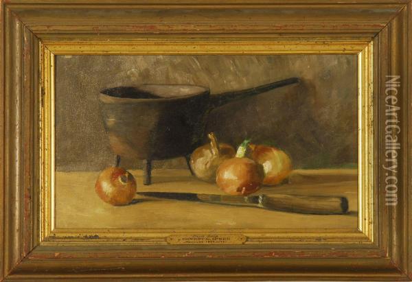 Onion Soup Oil Painting - Ernest Ludwig Ipsen