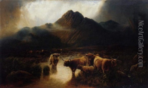 Squir-na-gillean, Isle Of Skye, Scotland Oil Painting - William Perring Hollyer