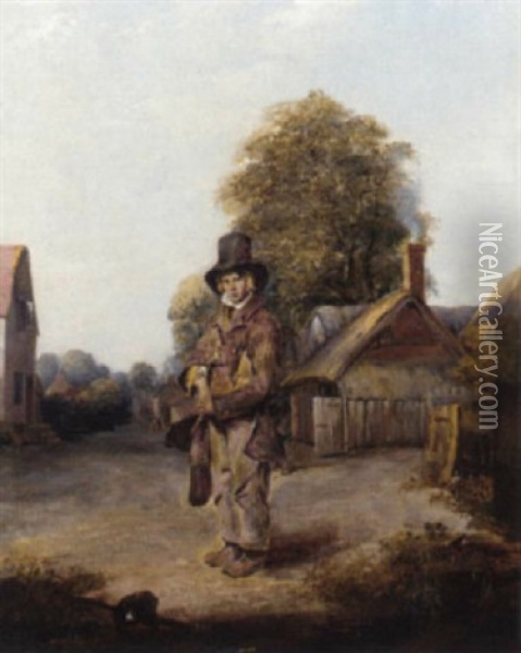 The Village Boy Oil Painting - Thomas Barker