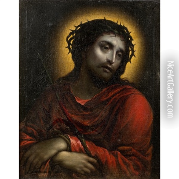 Christ Au Roseau Oil Painting - Onorio Marinari
