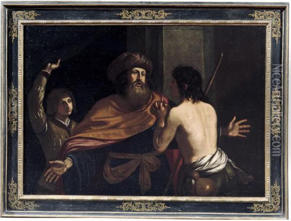 Il Ritorno Del Figliol Prodigo Oil Painting - Bartolomeo Gennari