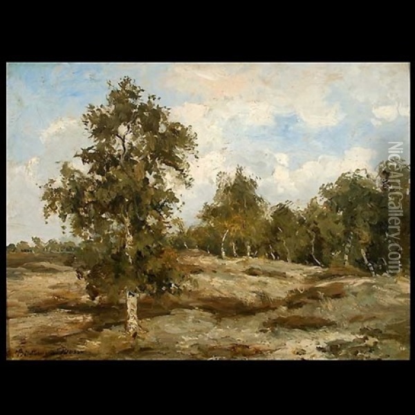 Landscape Oil Painting - Maria Philippina Bilders-Van Bosse