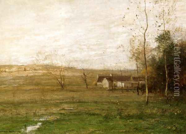 The Little Farm Oil Painting - John Francis Murphy