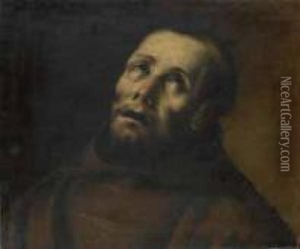San Francesco Oil Painting - Francesco Cairo